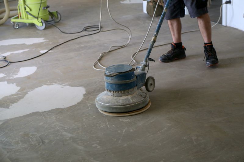 Basement Floor Polishing
