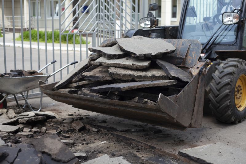 Driveway Curb Removal