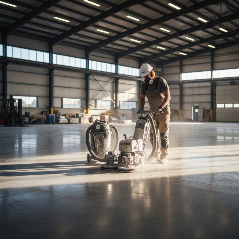 Concrete Grinding detail